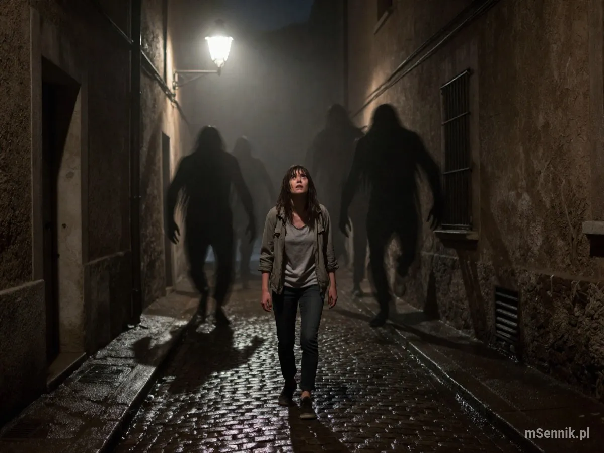 Interpretacja snu: Przesladowanie - scenariusz z życia codziennego