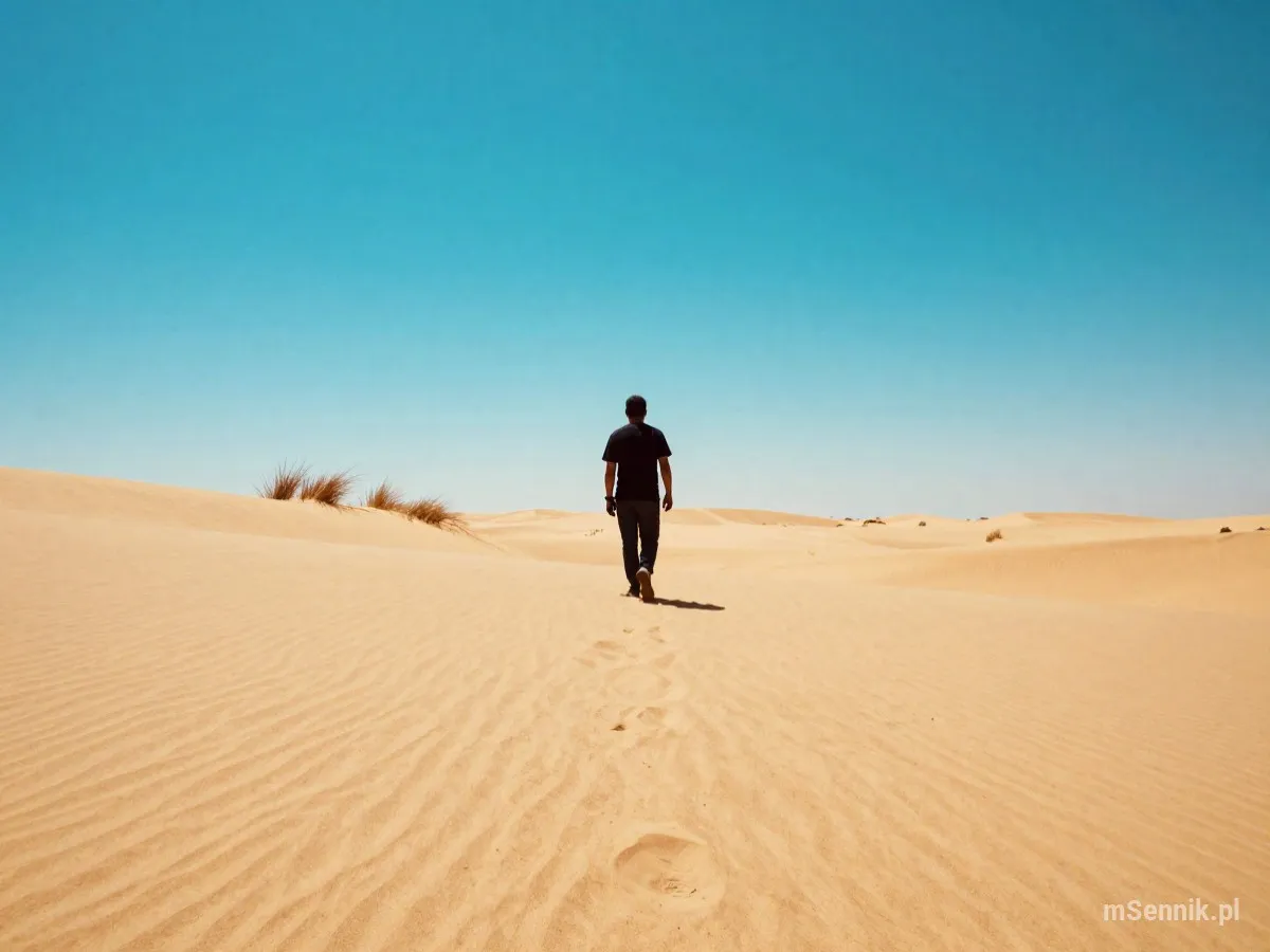 Interpretacja snu: Pustynia - scenariusz z życia codziennego