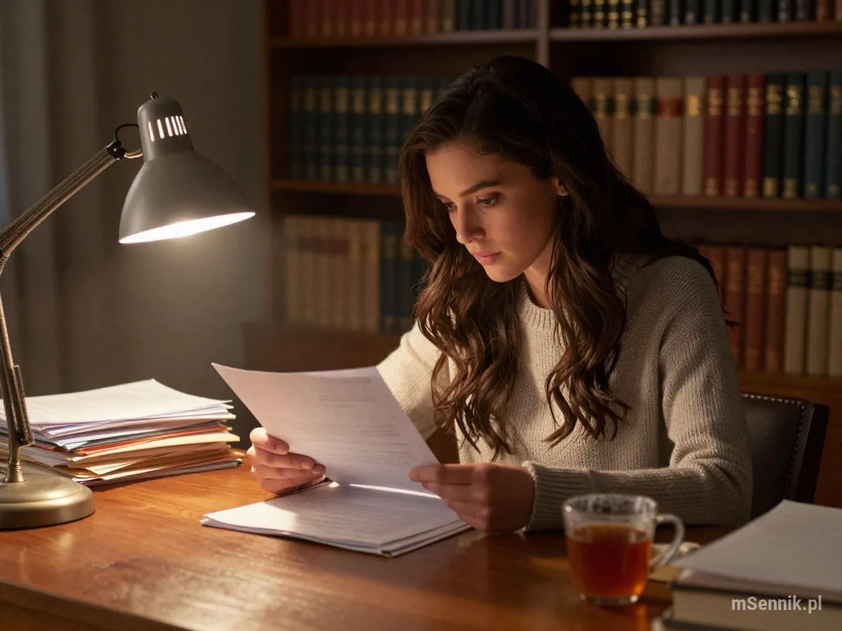 Interpretacja snu: Raport - scenariusz z życia codziennego