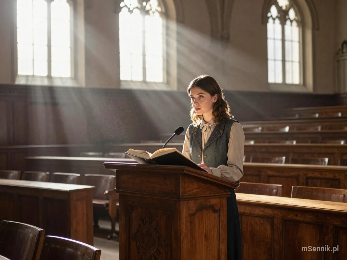 Interpretacja snu: Recytacja - scenariusz z życia codziennego