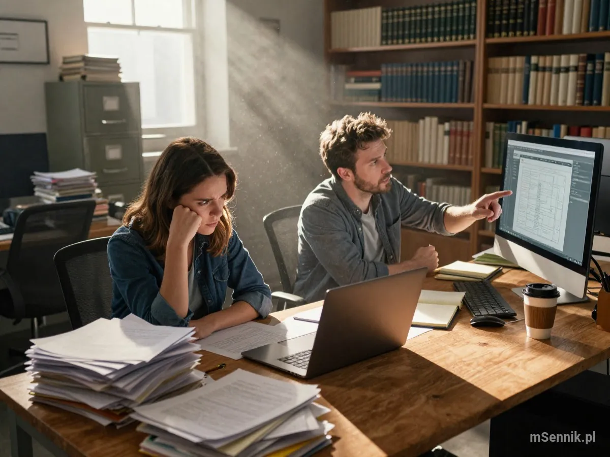 Interpretacja snu: Redakcja - scenariusz z życia codziennego