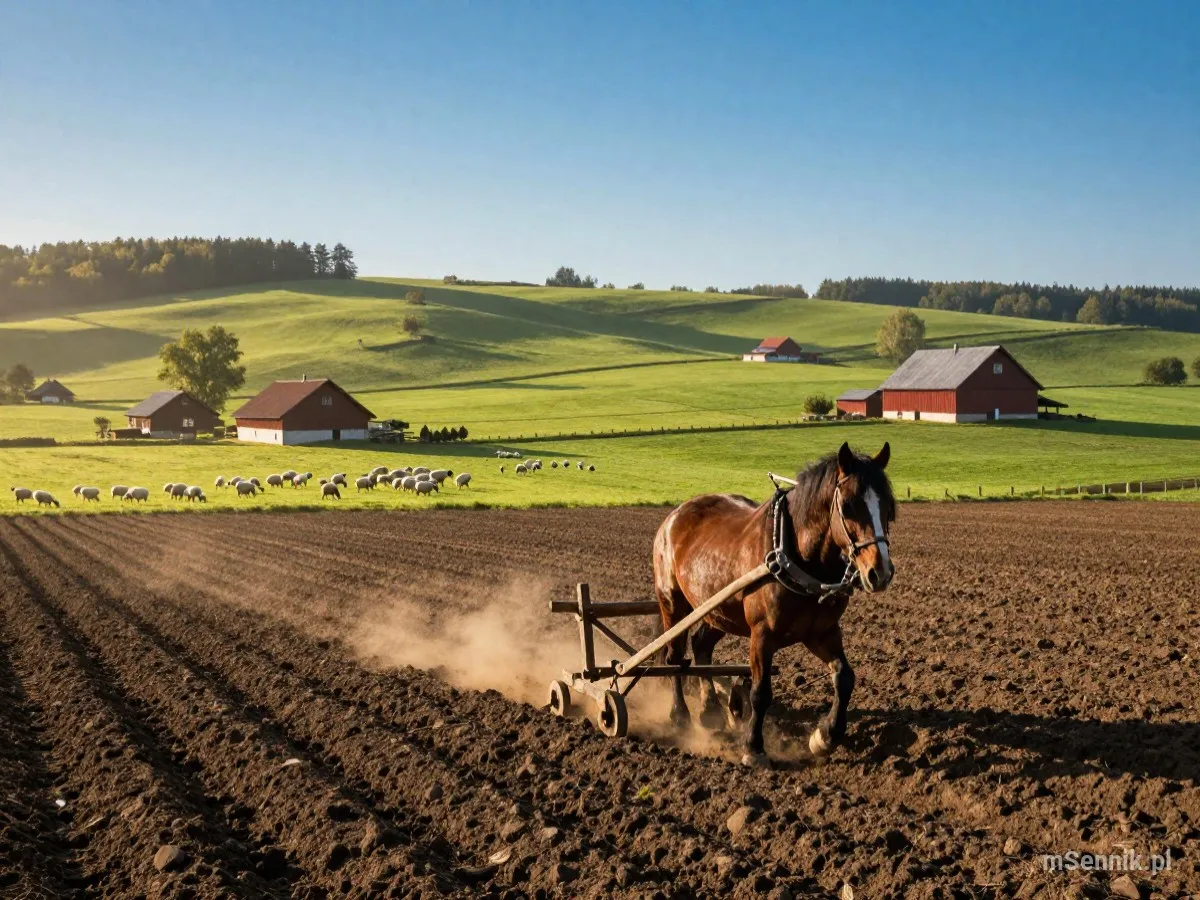 Interpretacja snu: Rolnictwo - scenariusz z życia codziennego