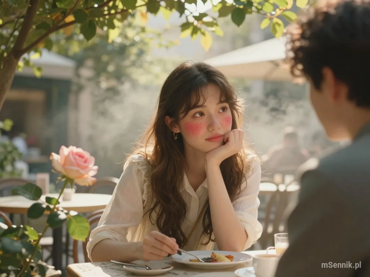 Interpretacja snu: Rumieńce - scenariusz z życia codziennego