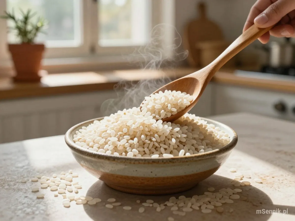 Interpretacja snu: Ryż - scenariusz z życia codziennego