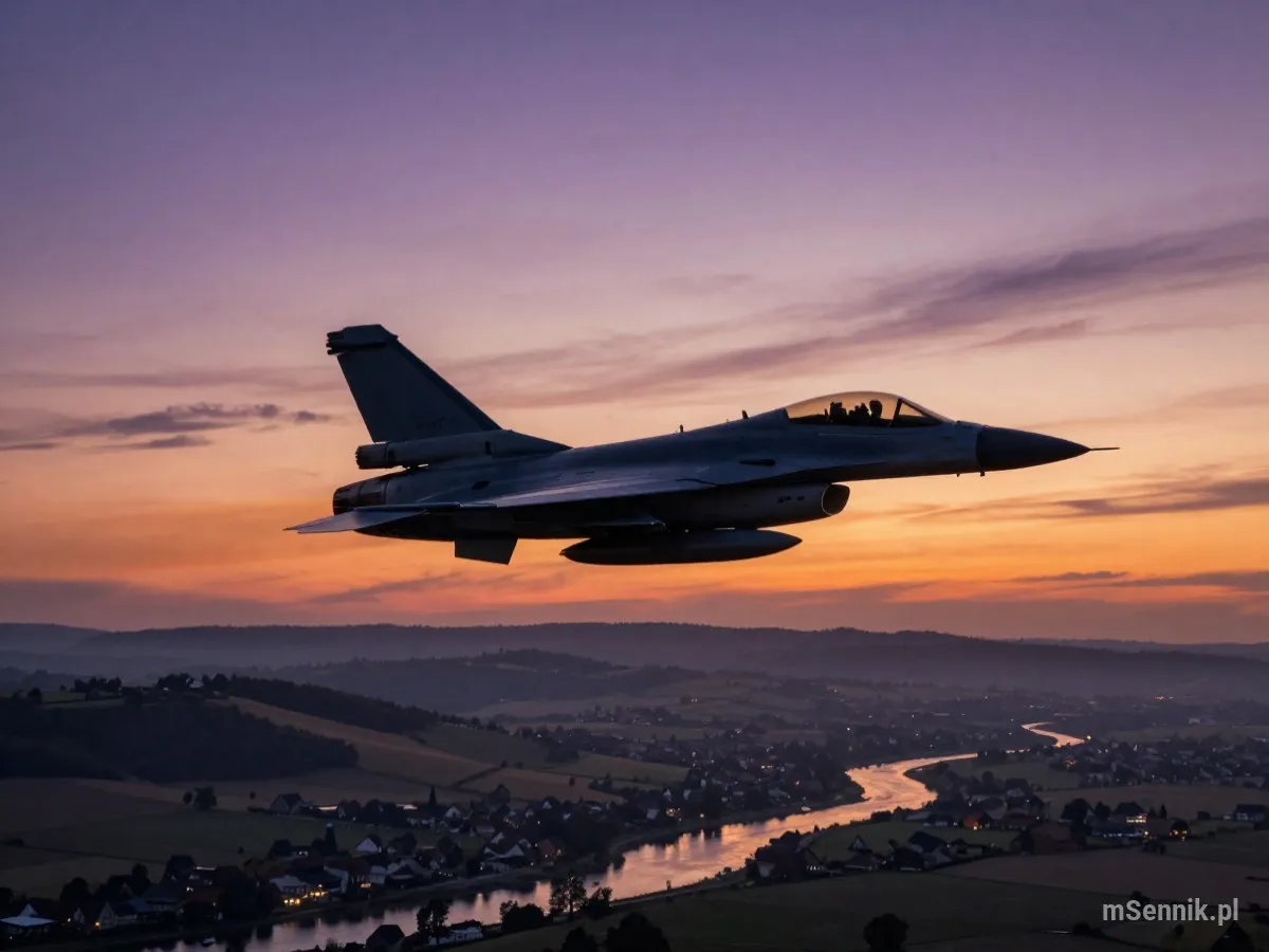 Interpretacja snu: Samolot Myśliwski - scenariusz z życia codziennego