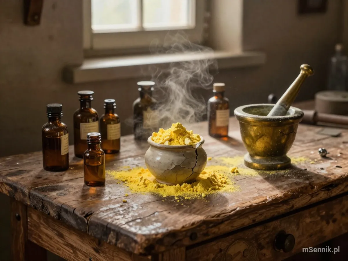 Interpretacja snu: Siarka - scenariusz z życia codziennego