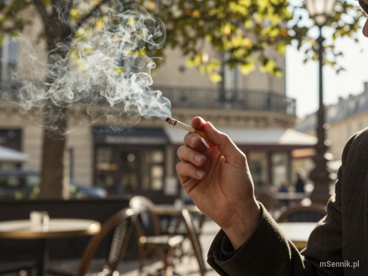 Interpretacja snu: Smoking - scenariusz z życia codziennego