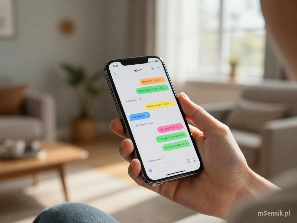 Interpretacja snu: Sms - scenariusz z życia codziennego
