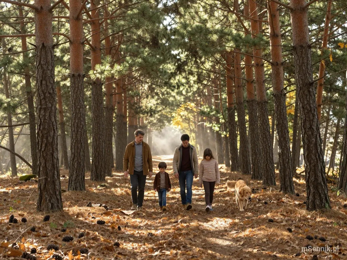 Interpretacja snu: Sosna - scenariusz z życia codziennego