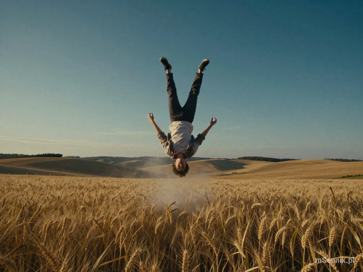 Interpretacja snu: Spadać - scenariusz z życia codziennego