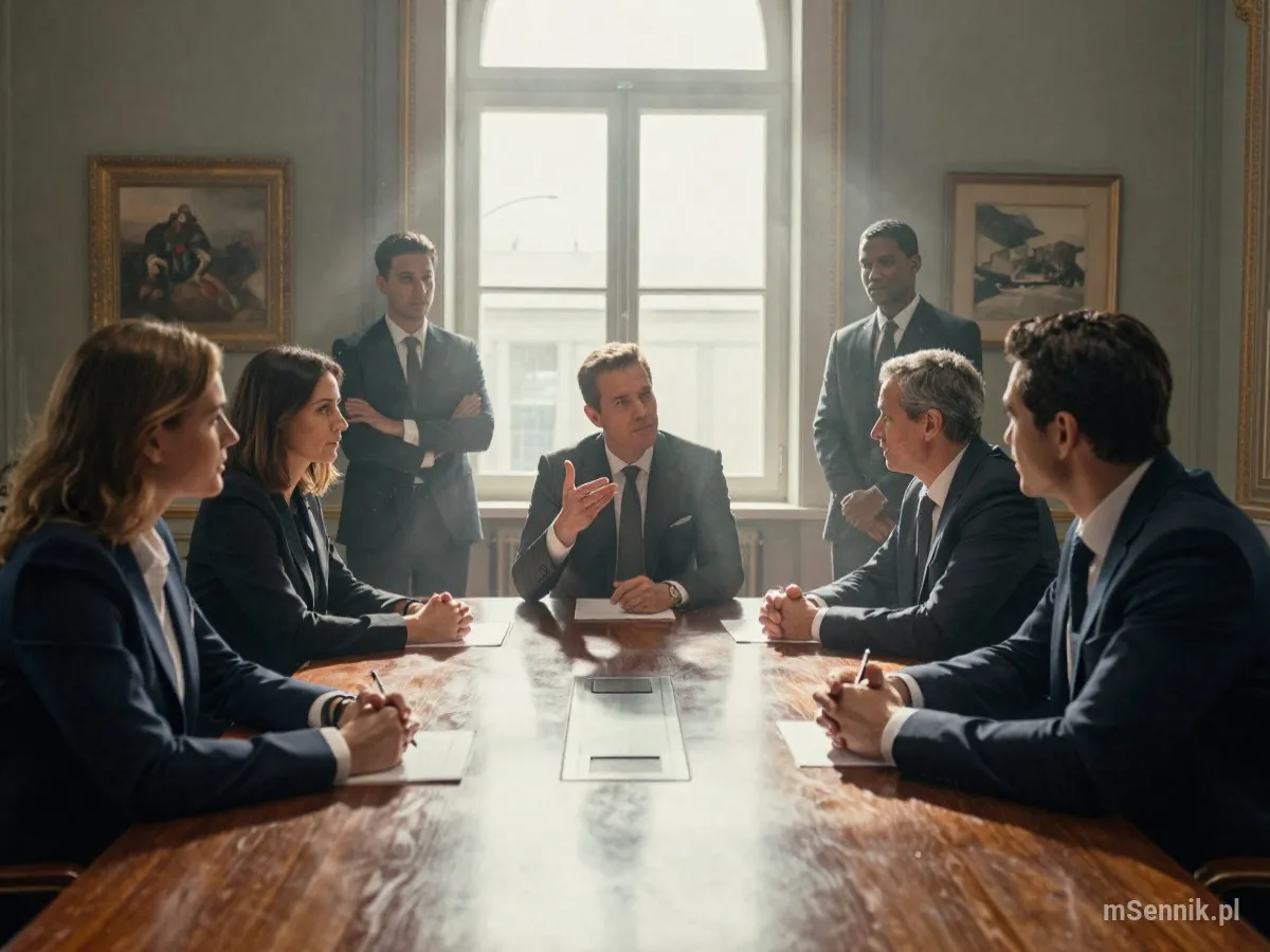 Interpretacja snu: Spółka - scenariusz z życia codziennego