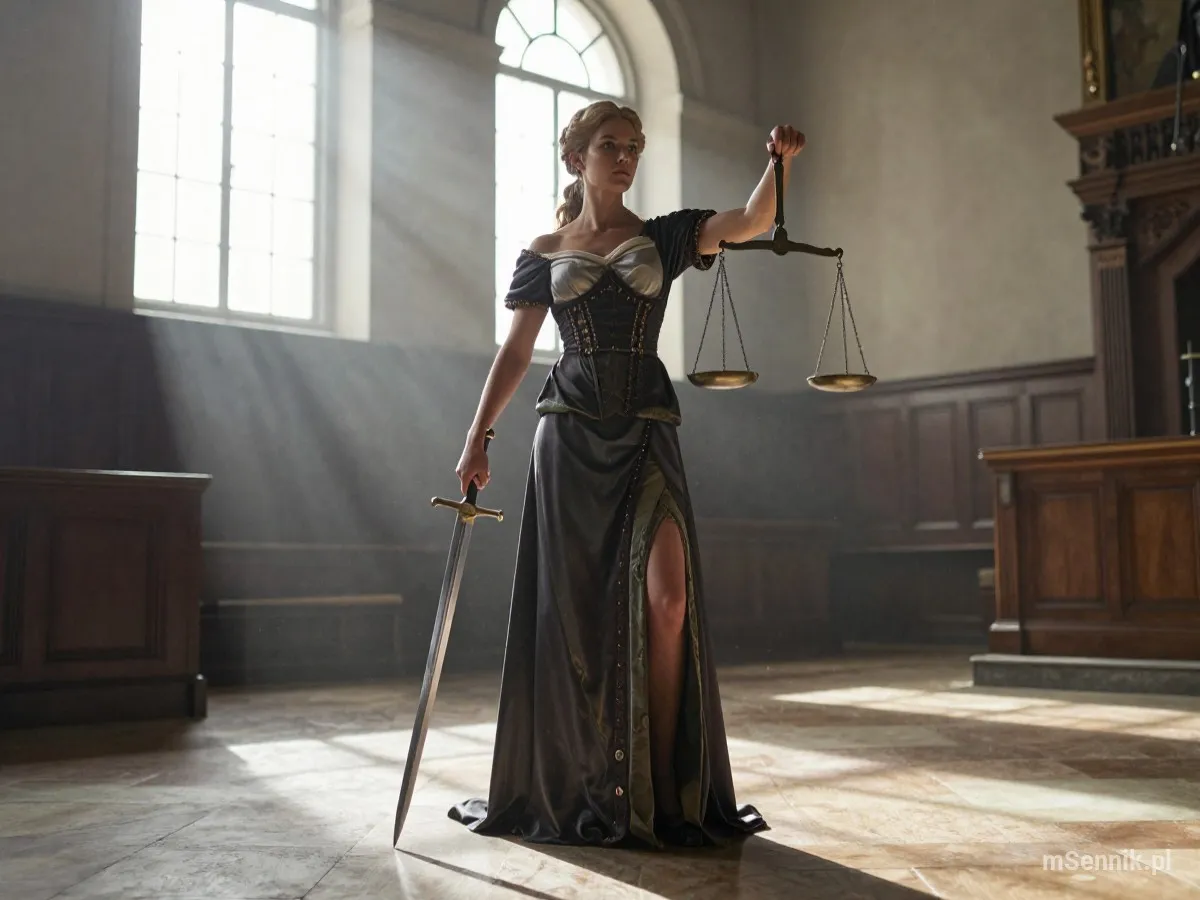 Interpretacja snu: Sprawiedliwość - scenariusz z życia codziennego
