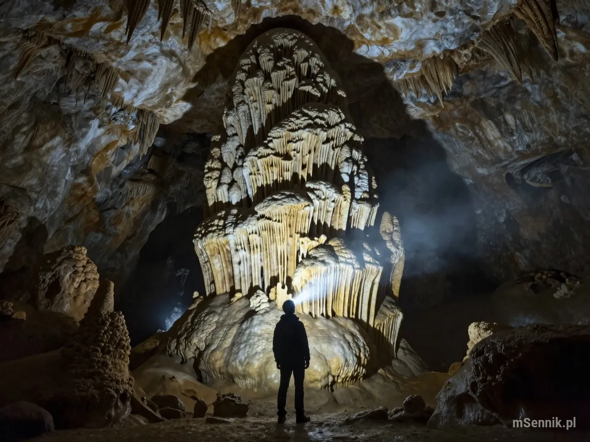 Interpretacja snu: Stalagmit - scenariusz z życia codziennego