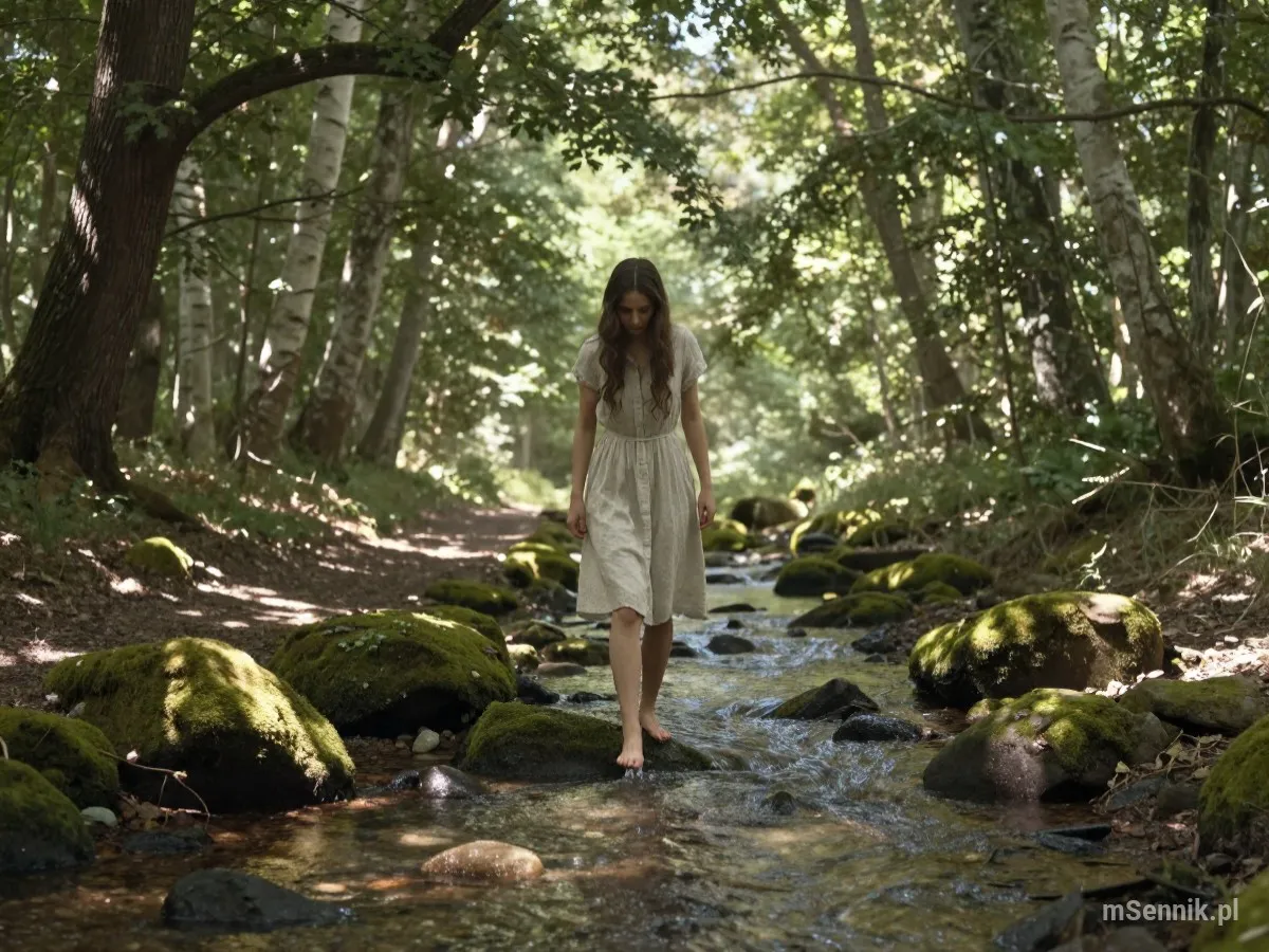 Interpretacja snu: Strumyk - scenariusz z życia codziennego