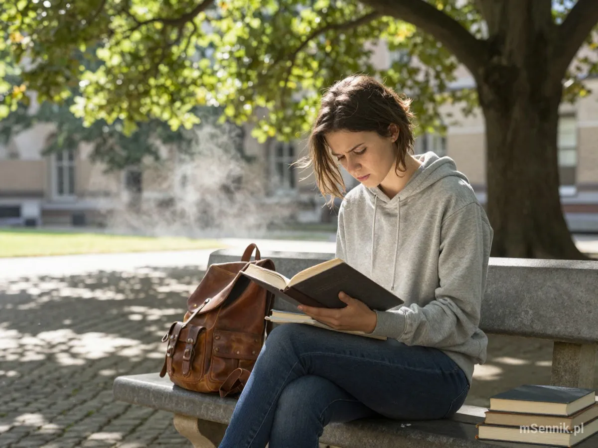 Interpretacja snu: Student - scenariusz z życia codziennego