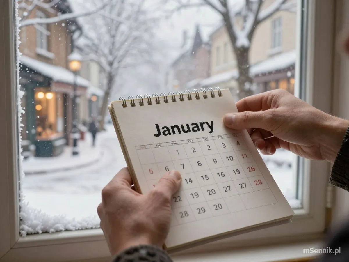 Interpretacja snu: Styczeń - scenariusz z życia codziennego