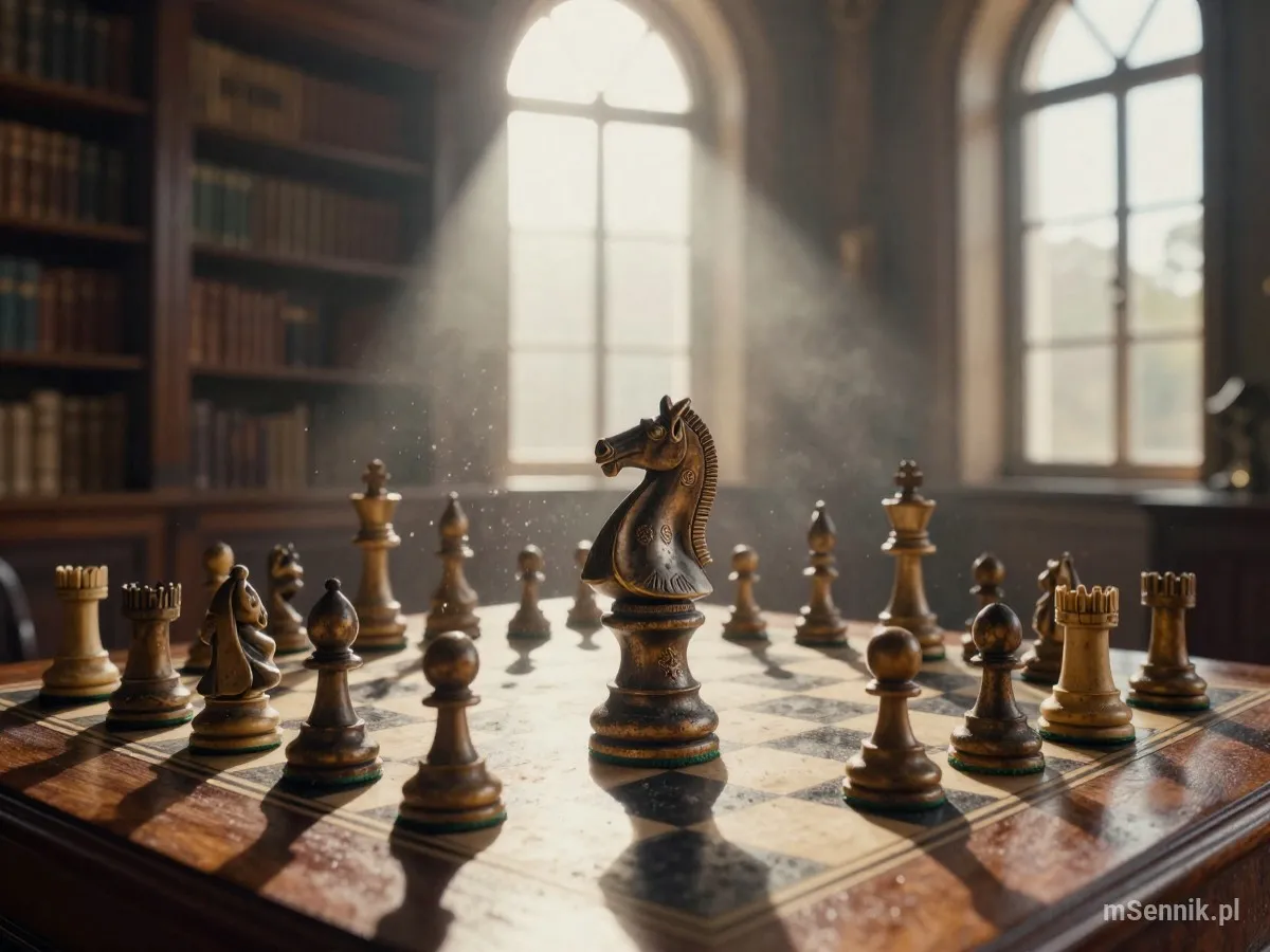 Interpretacja snu: Szachy - scenariusz z życia codziennego
