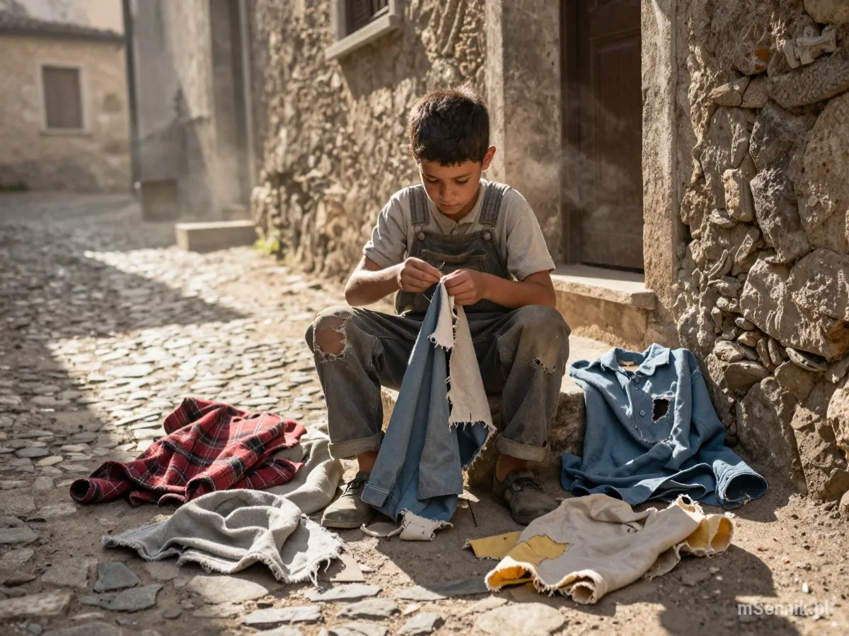 Interpretacja snu: Szmaty - scenariusz z życia codziennego