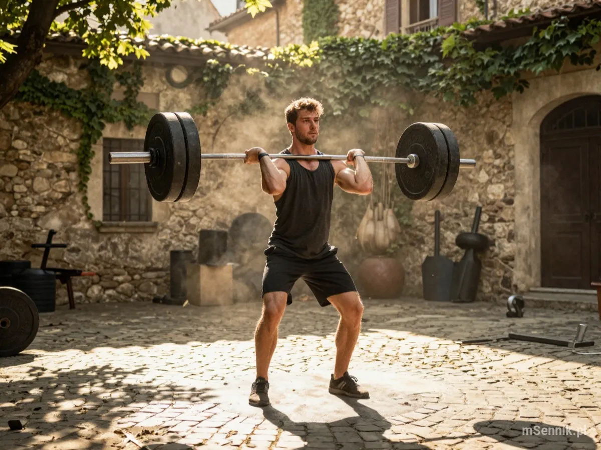 Interpretacja snu: Sztanga - scenariusz z życia codziennego