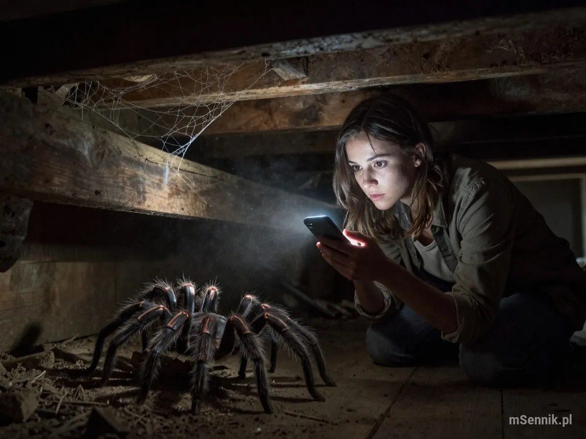Interpretacja snu: Tarantula - scenariusz z życia codziennego