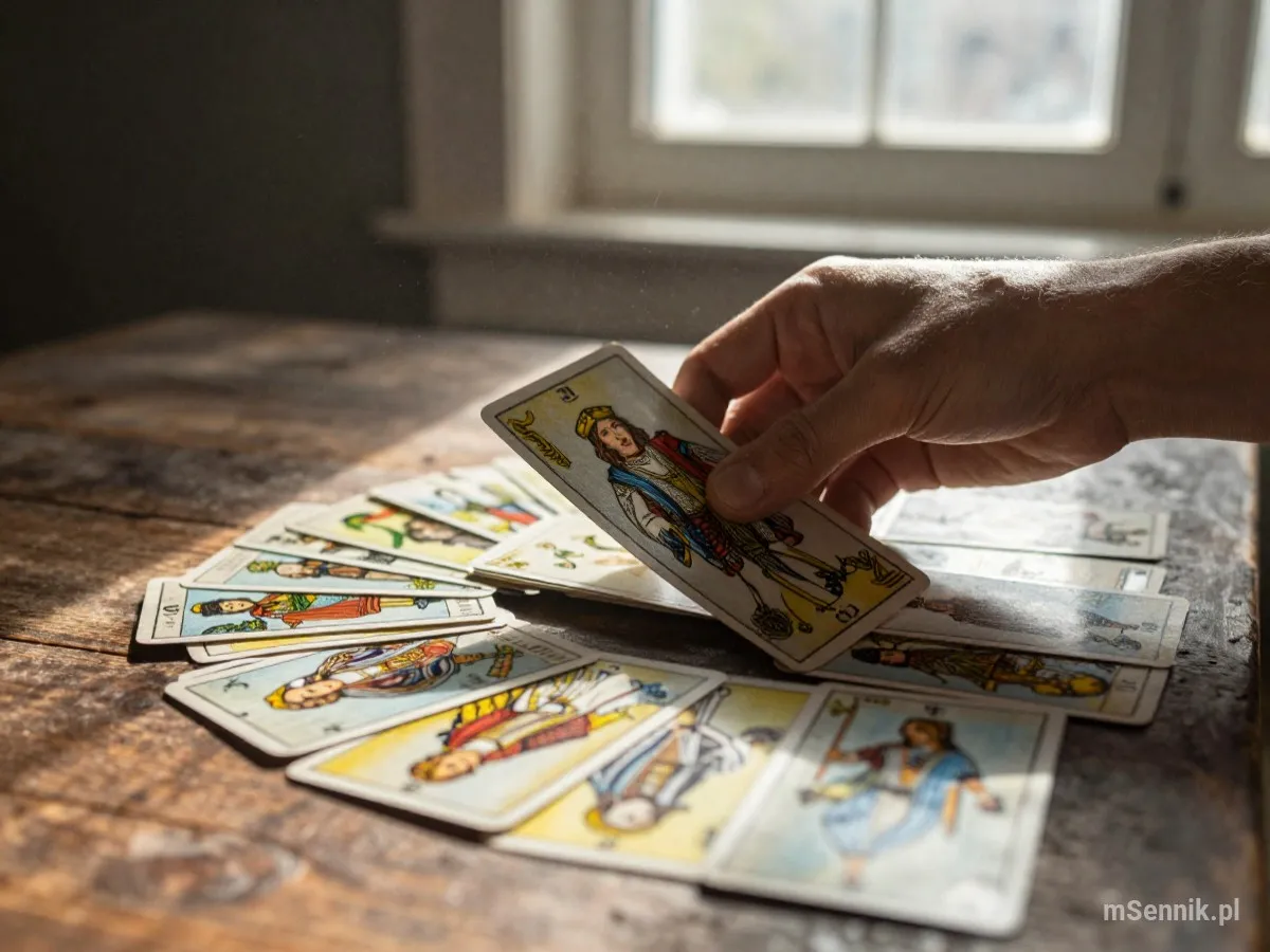 Interpretacja snu: Tarot - scenariusz z życia codziennego