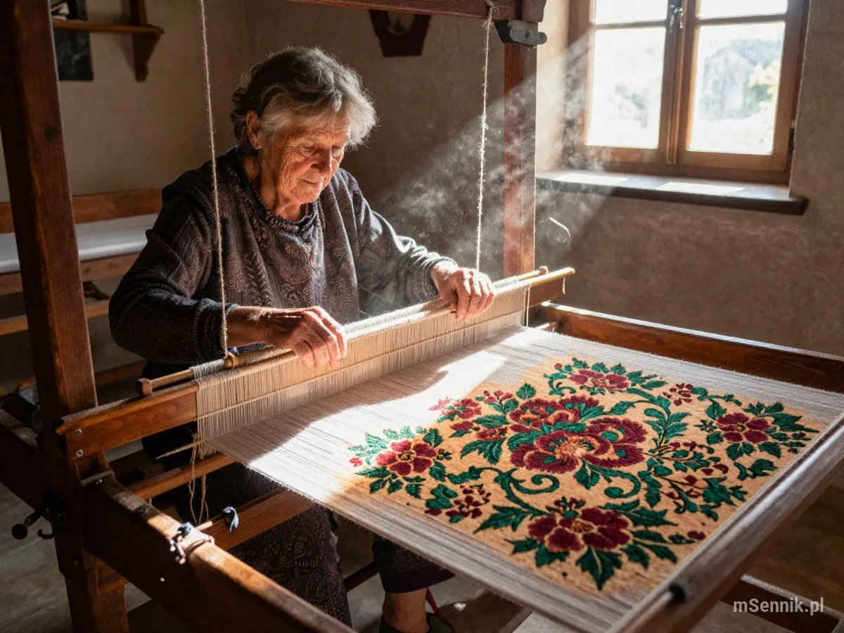Interpretacja snu: Tkactwo - scenariusz z życia codziennego