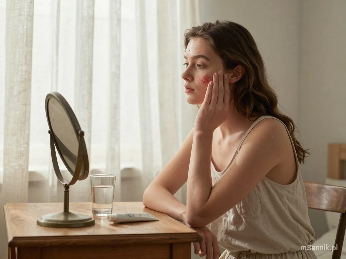 Interpretacja snu: Trądzik - scenariusz z życia codziennego