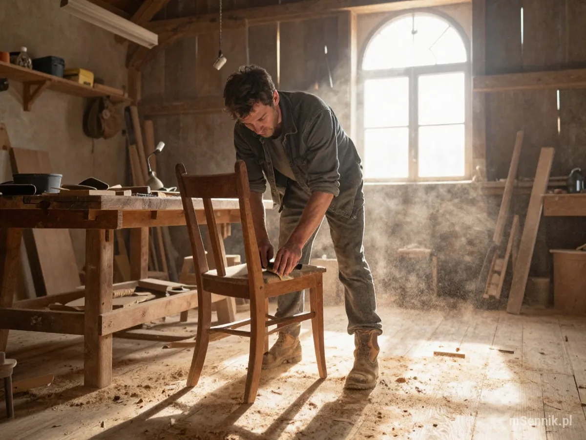 Interpretacja snu: Trociny - scenariusz z życia codziennego