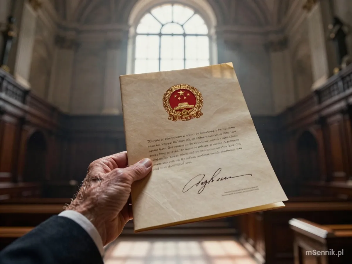 Interpretacja snu: Uniewinnienie - scenariusz z życia codziennego