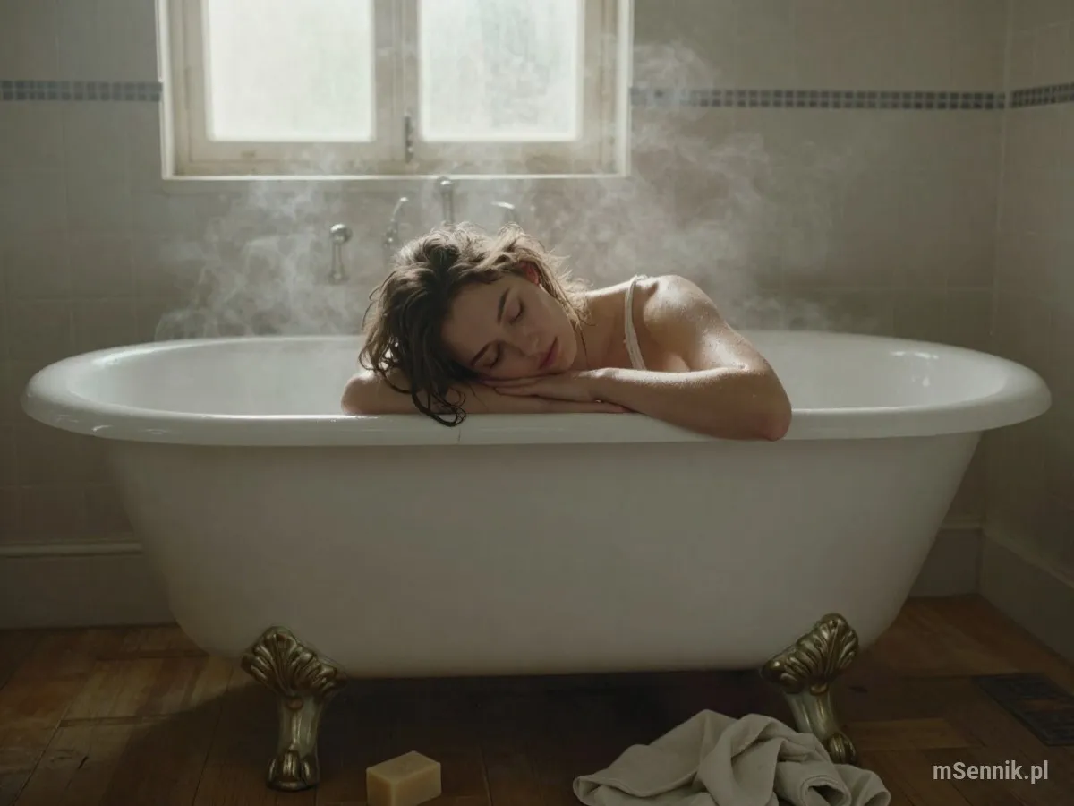 Interpretacja snu: Wanna - scenariusz z życia codziennego