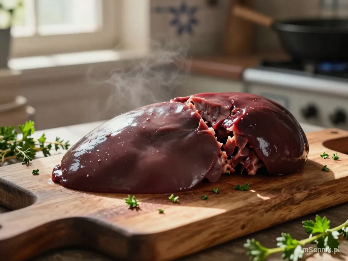 Interpretacja snu: Wątróbka - scenariusz z życia codziennego