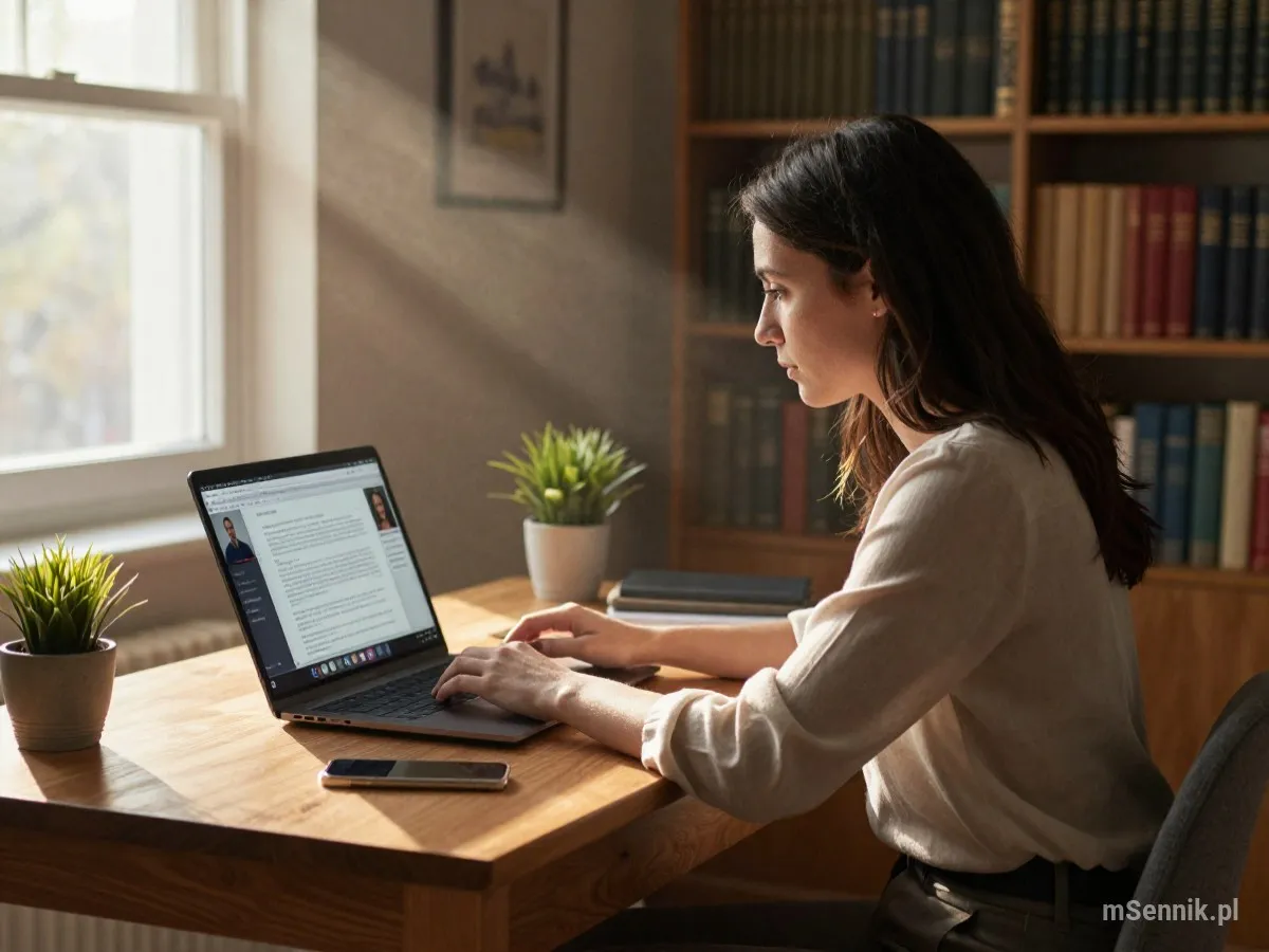 Interpretacja snu: Webinar - scenariusz z życia codziennego