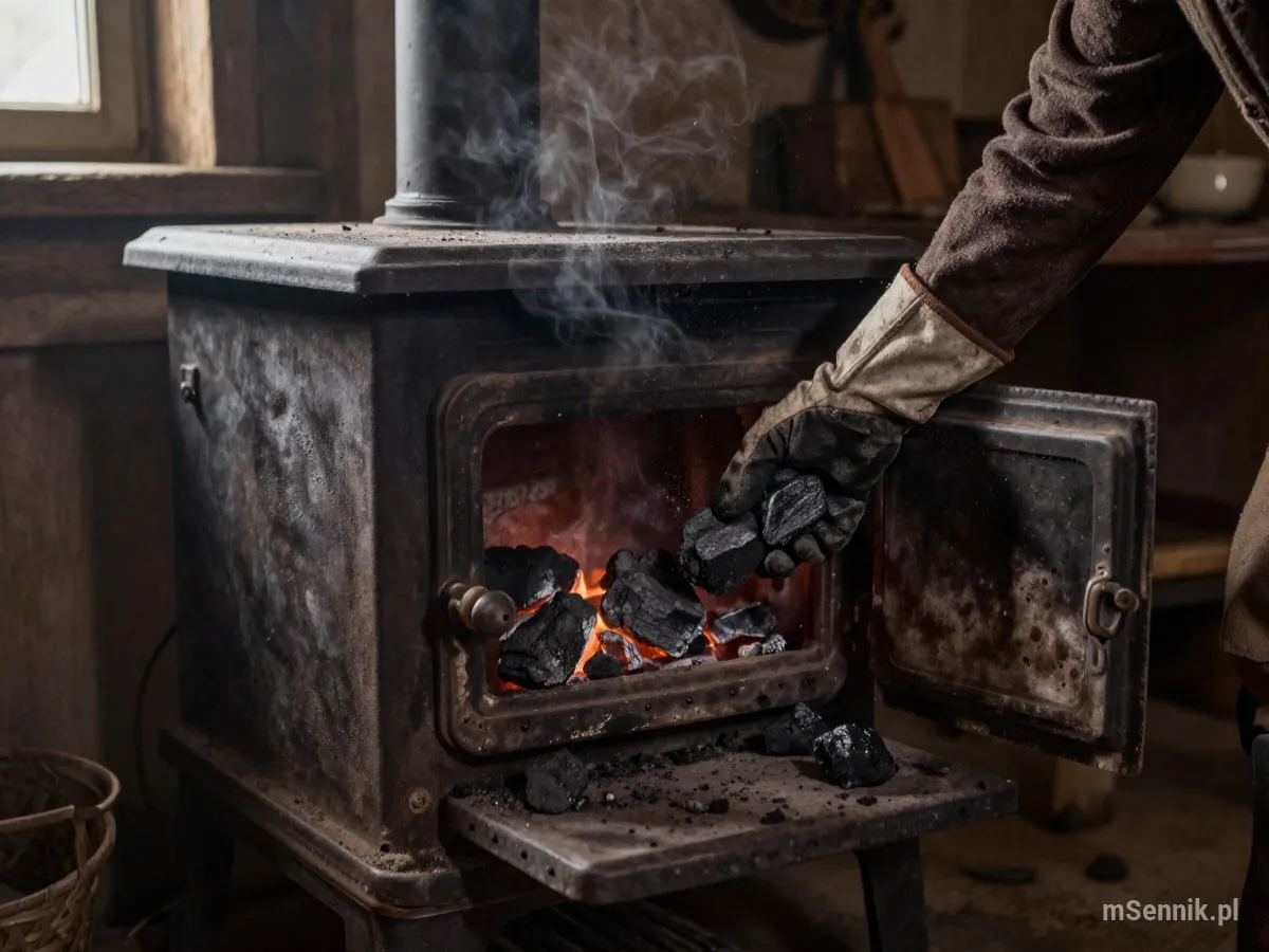 Interpretacja snu: Węgiel - scenariusz z życia codziennego