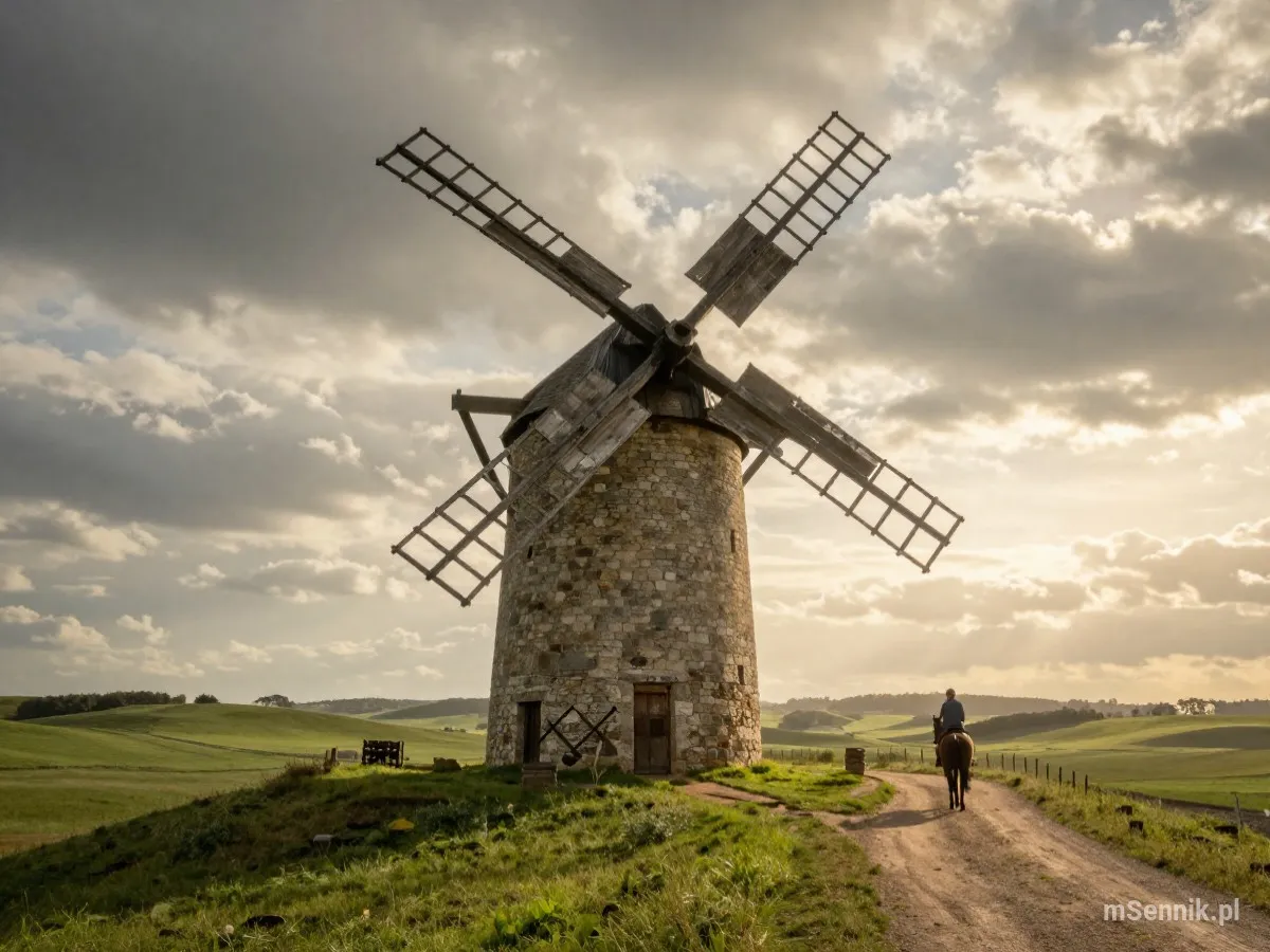 Interpretacja snu: Wiatrak - scenariusz z życia codziennego