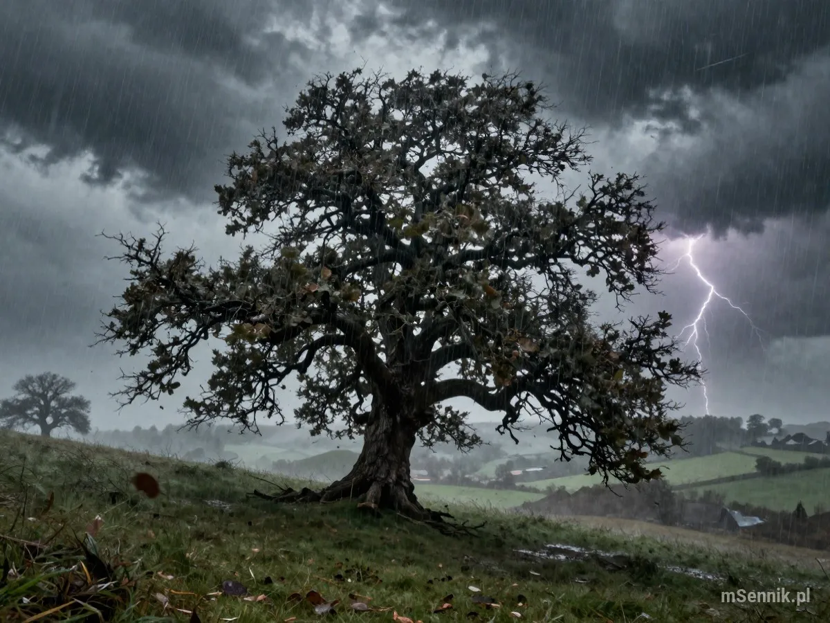 Interpretacja snu: Wichura - scenariusz z życia codziennego