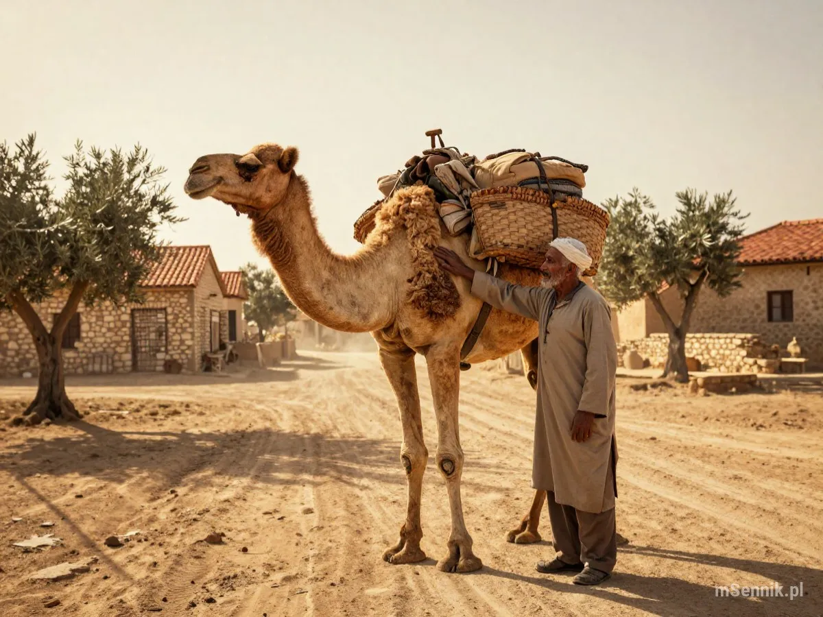 Interpretacja snu: Wielbłąd - scenariusz z życia codziennego