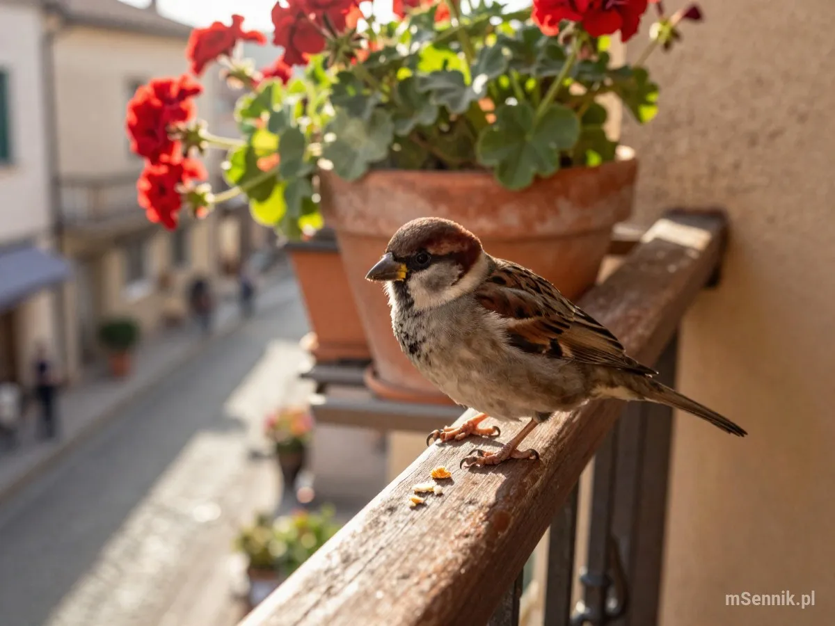 Interpretacja snu: Wróbel - scenariusz z życia codziennego