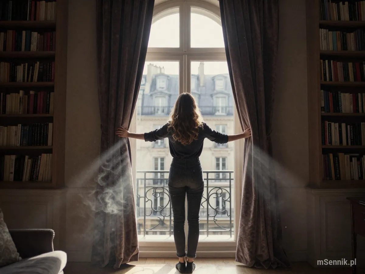 Interpretacja snu: Zasłony - scenariusz z życia codziennego