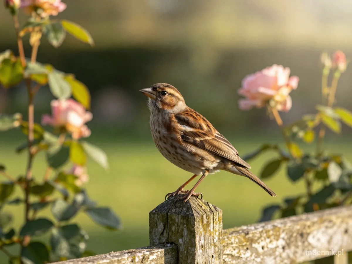 Interpretacja snu: Zięba - scenariusz z życia codziennego
