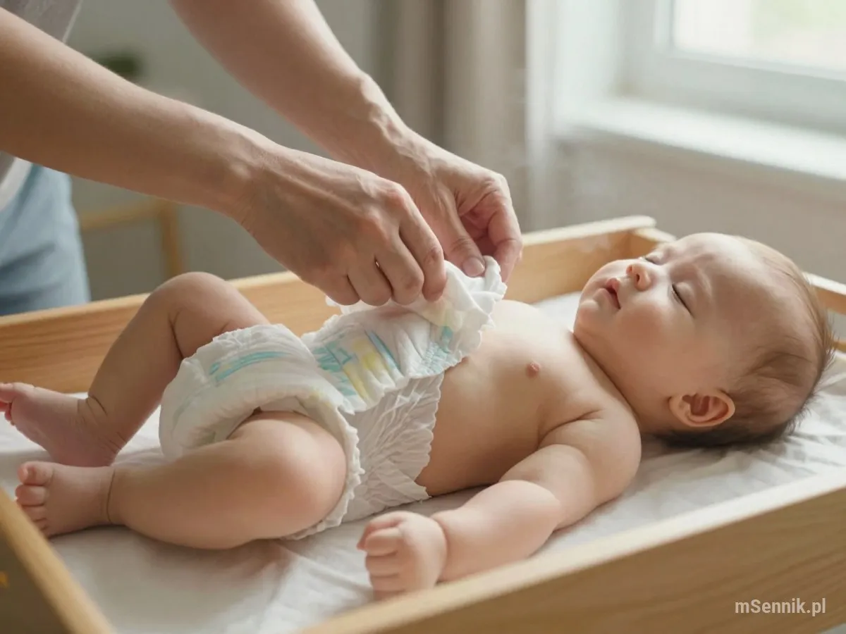 Interpretacja snu: Zmieniać Pampersa - scenariusz z życia codziennego