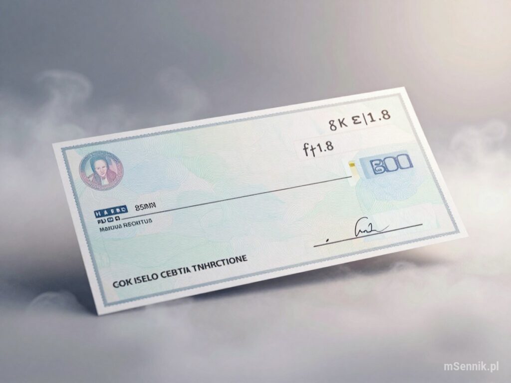 Sennik Czek - znaczenie snu