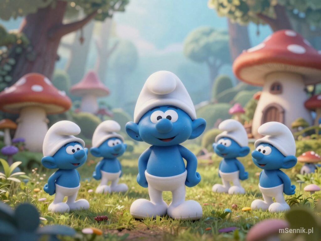 Sennik Smerfy - znaczenie snu