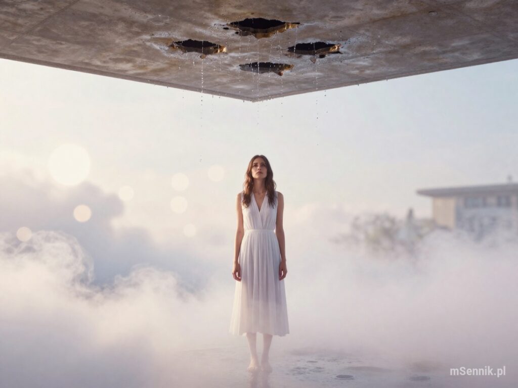 Sennik Dach Przeciekający - znaczenie snu