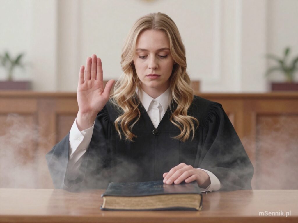 Sennik Krzywoprzysięstwo - znaczenie snu