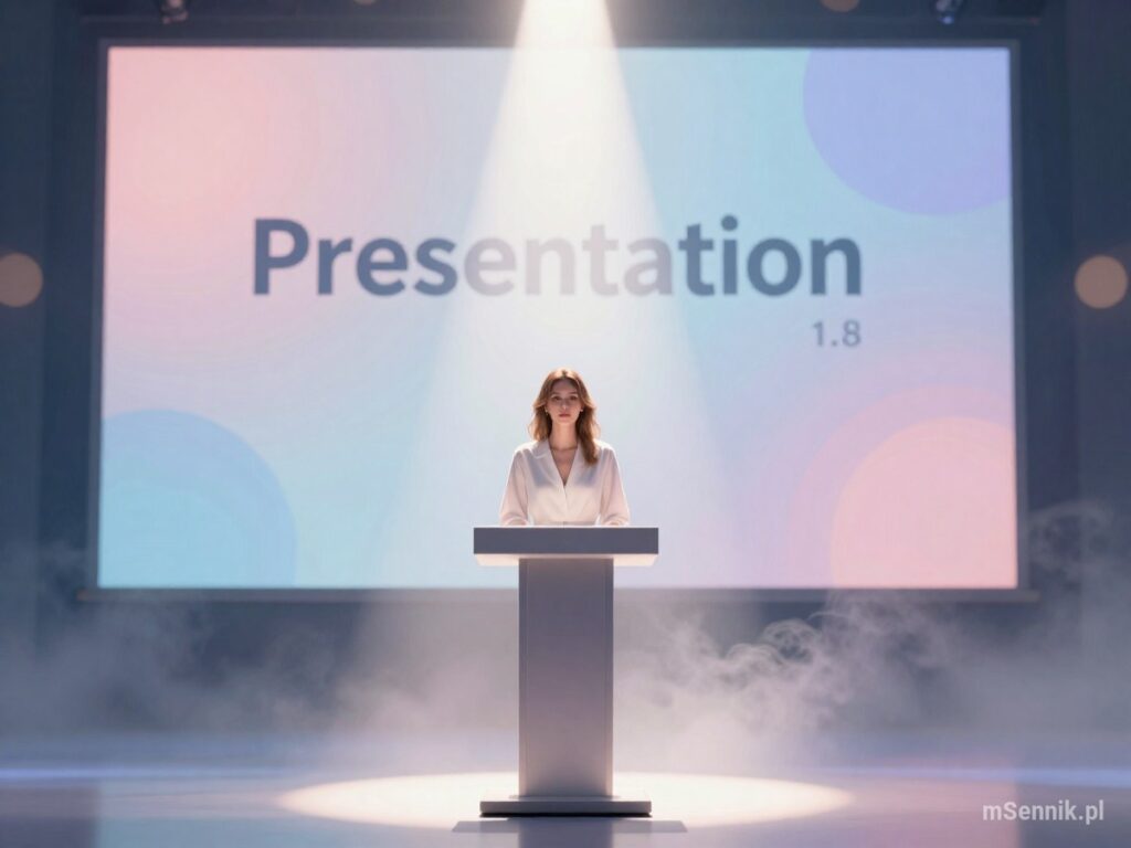 Sennik Prezentacja - znaczenie snu