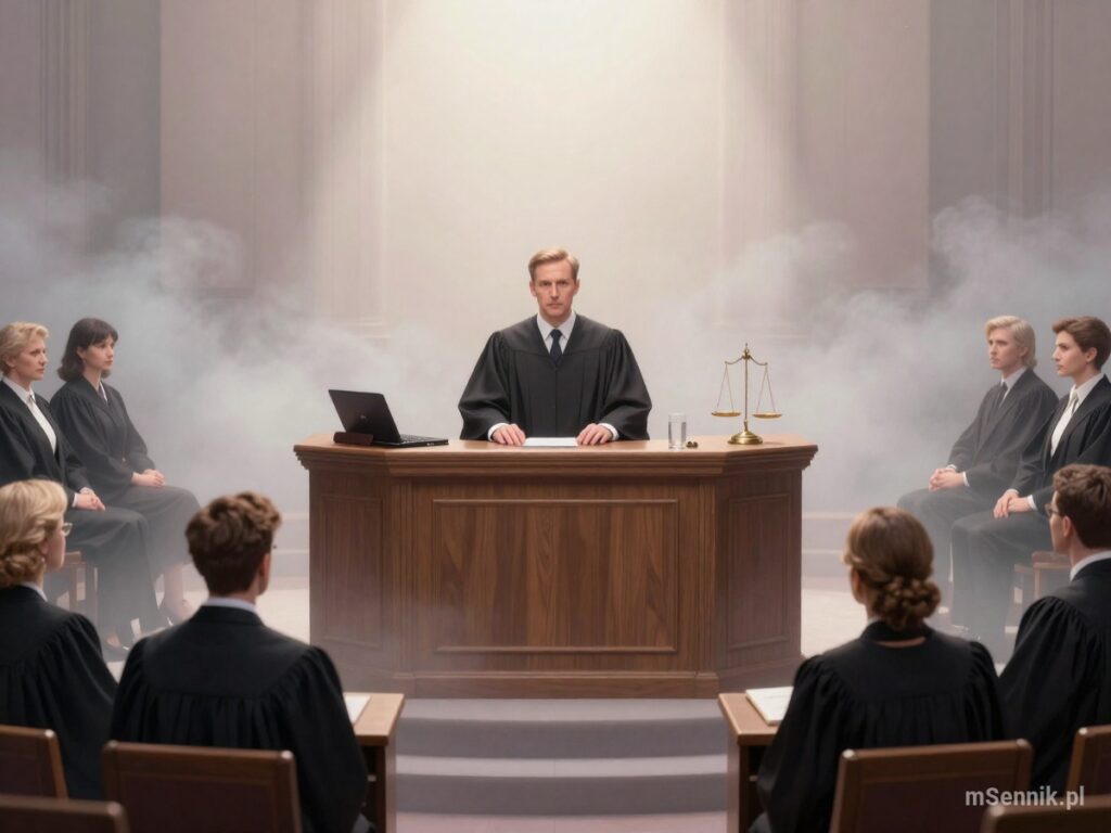 Sennik Proces - znaczenie snu