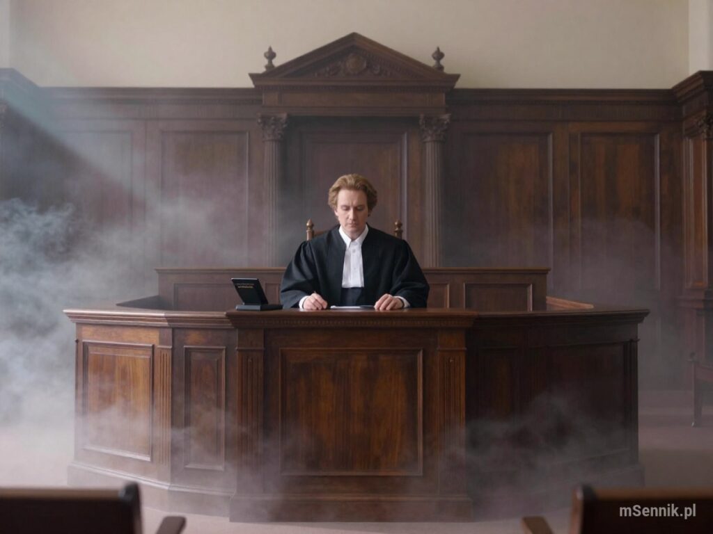 Sennik Sala Sądowa - znaczenie snu