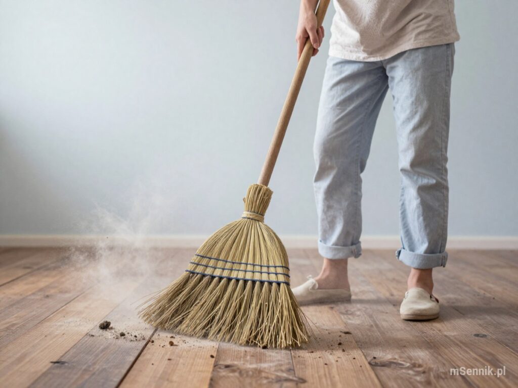 Sennik Zamiatać - znaczenie snu