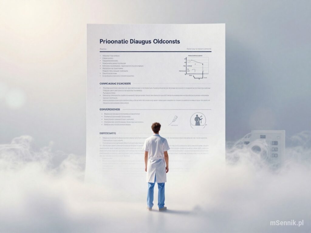 Sennik Diagnoza - znaczenie snu