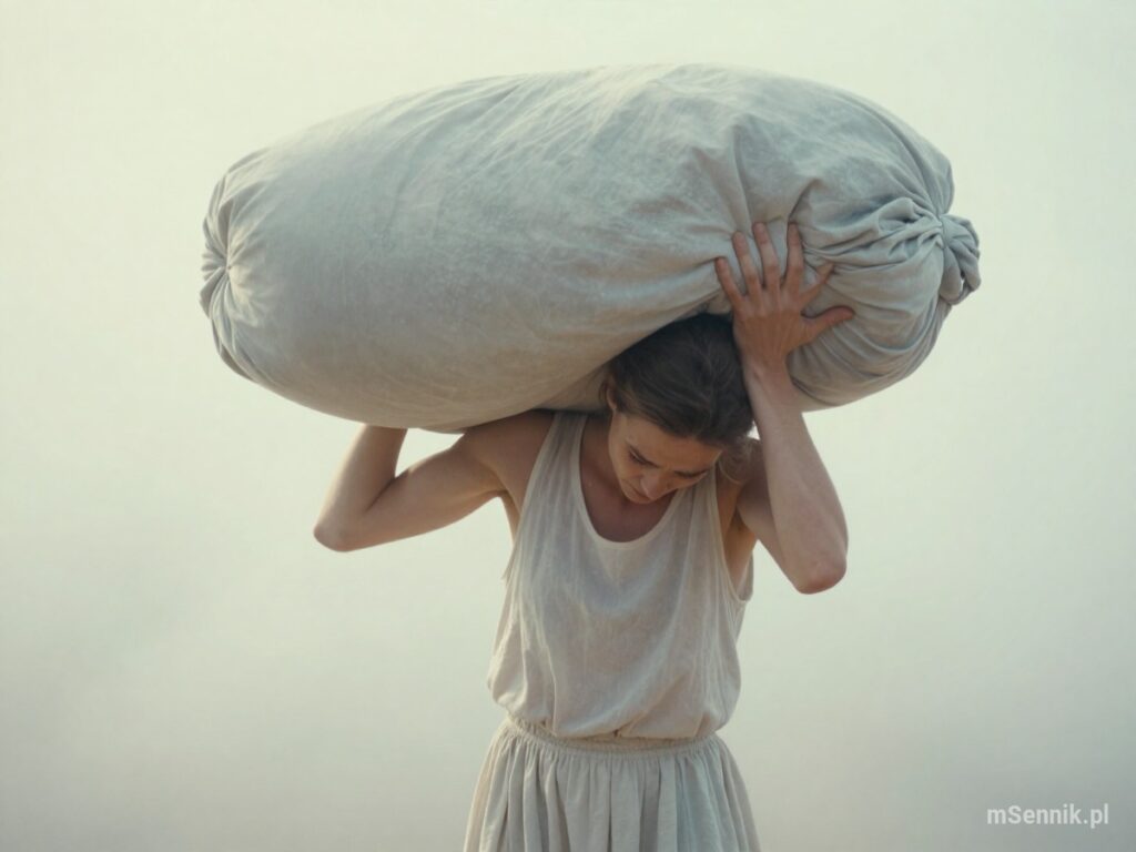 Sennik Dźwigać - znaczenie snu